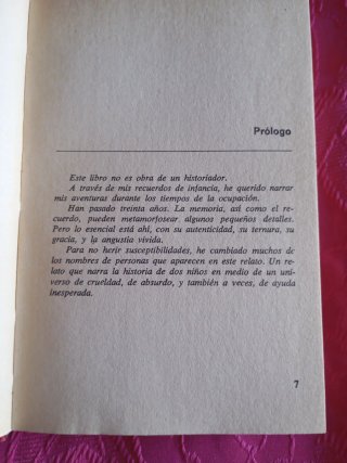 Libro "Un saco de canicas"BEST Seller mundial 1976