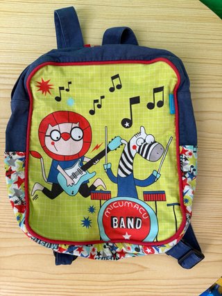 Mochila infantil Micumaco músicos