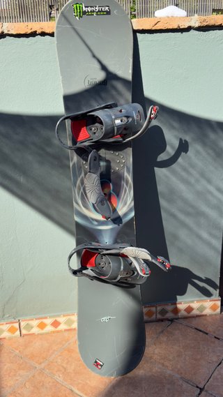 Tabla Snowboard Burton con Fijaciones