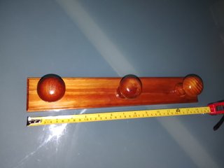 Perchero de Pared de Madera