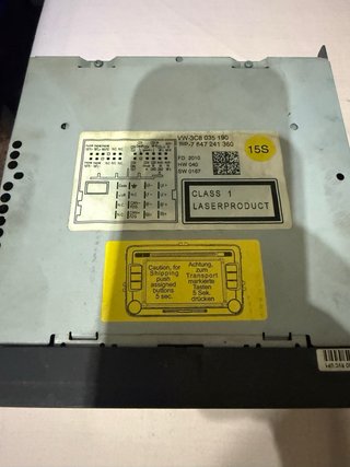 Pantalla Radio Golf Mk6R Original