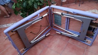 Camilla plegable marca Solaria
