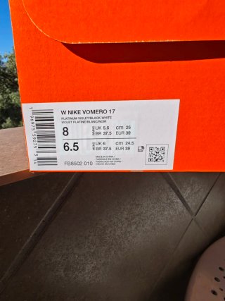 Zapatillas running mujer Nike Vomero 17 talla 39