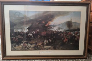 Cuadro La Defensa de Rorke's Drift