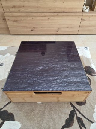 Cajón Organizador Bambú Cápsulas Café 30cm × 30 cm