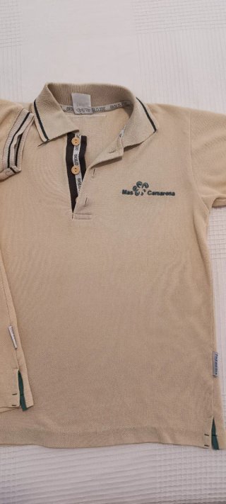 2 polos Mas Camarena talla 8