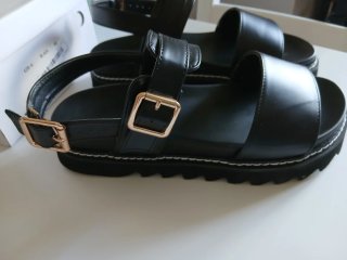 Sandalias negras mujer talla 40