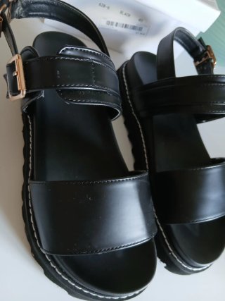 Sandalias negras mujer talla 40