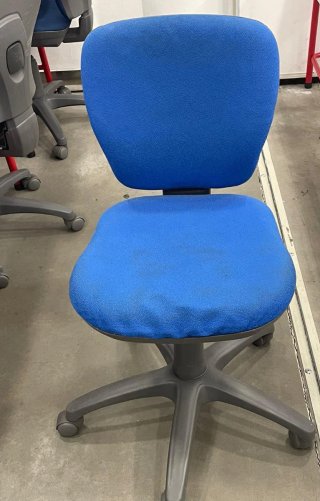 Sillas de estudio azules