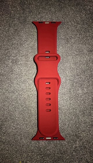 2 Correas para Apple Watch Roja y marrón