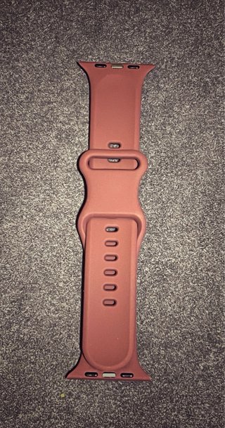2 Correas para Apple Watch Roja y marrón