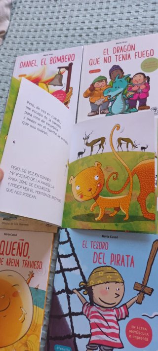 Colección de 9 libros APRENDER A LEER.