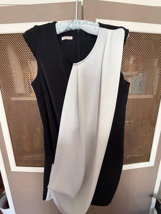 Vestito Giorgia Joins donna nero/bianco