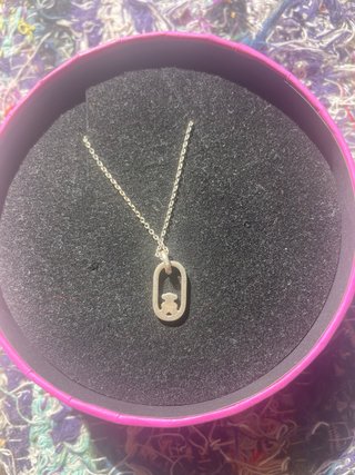 Collar Tous Oso Plata