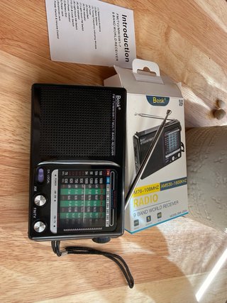 Radio Portátil Beisk FM/AM