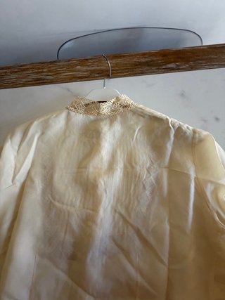 Camicetta vintage anni 60 beige