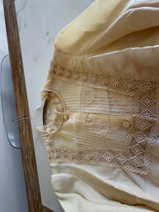 Camicetta vintage anni 60 beige