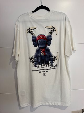 Camiseta Off-White Hombre Blanca