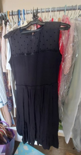 Vestido Kenneth Cole Negro Talla S