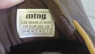 Zapatos Mustang Marrones Talla 41