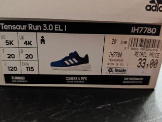 Scarpe Adidas bimbo blu