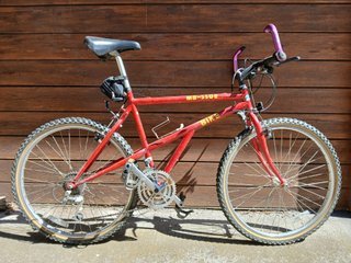 Bicicleta de Montaña MB-350E Roja