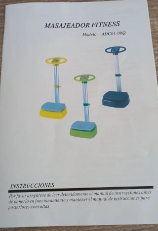 Plataforma vibratoria fitness