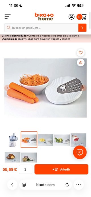Robot de cocina Ariete RoboMix Compact (NUEVO)