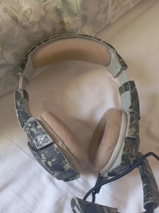 Cascos Gamer Camuflaje