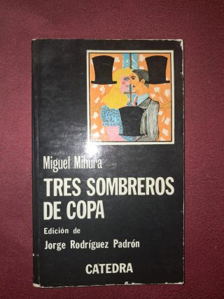 Libro. Tres sombreros de Copa