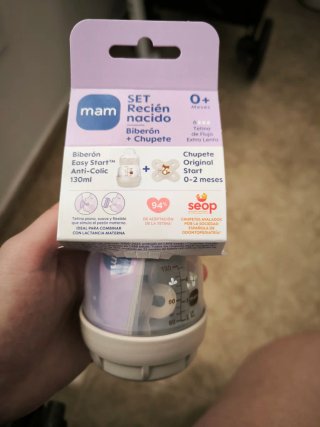 Set Biberón y Chupete Mam Recién Nacido