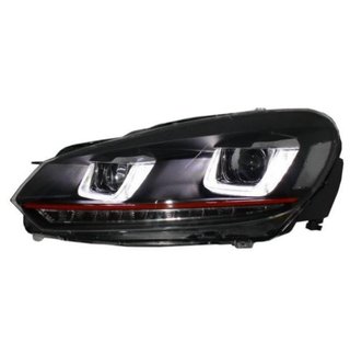 Faros delanteros Led Volkswagen Golf VI 6 Red edit