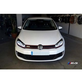 Faros delanteros Led Volkswagen Golf VI 6 Red edit