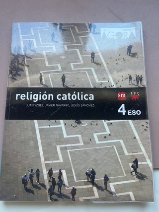 libro religión católica cuarto de la eso SM
