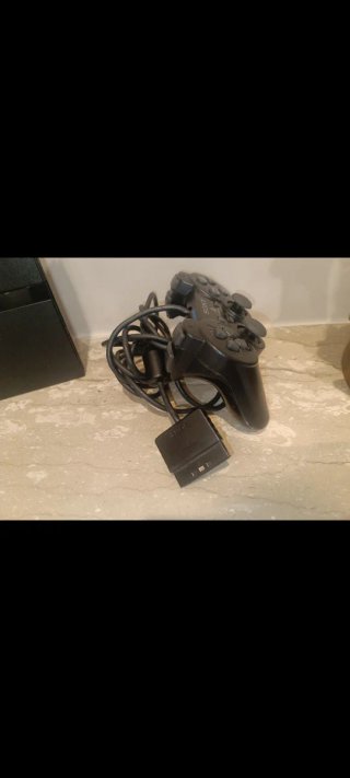 PlayStation 2 Slim Sony Nera + Cavi + Controller