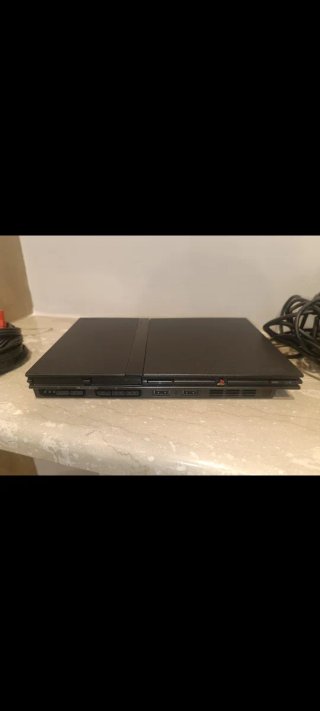 PlayStation 2 Slim Sony Nera + Cavi + Controller