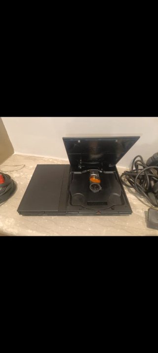 PlayStation 2 Slim Sony Nera + Cavi + Controller