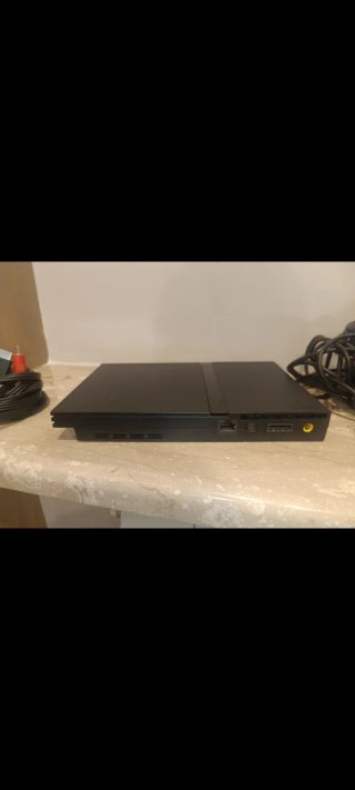 PlayStation 2 Slim Sony Nera + Cavi + Controller