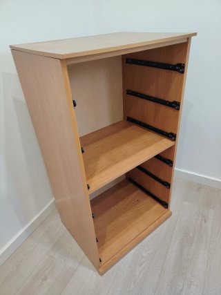 Cómoda alta 6 cajones madera
