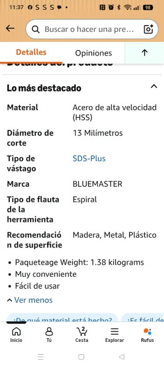 Caja brocas Blue-Master 25 Uds HSS