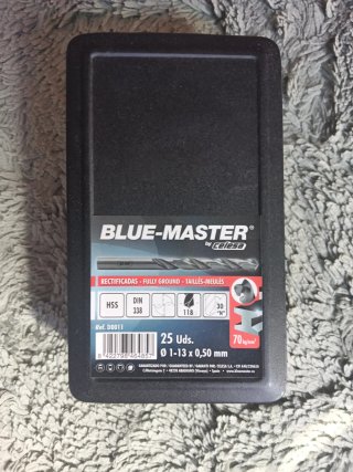 Caja brocas Blue-Master 25 Uds HSS