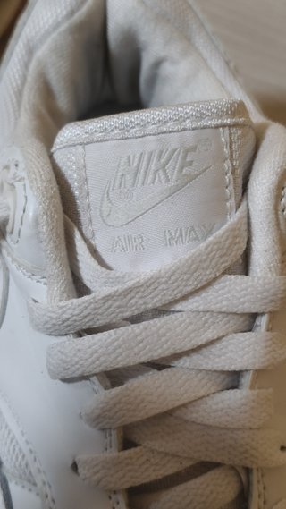 Nike Air Max 1 Blancas Suela Gum (Talla 41)