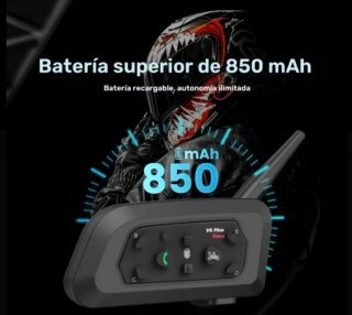2 Intercomunicadores Moto V6 Plus Riders
