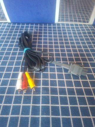SUPERNINTENDO ORIGINAL CABLE AV TV RCA OFICIAL