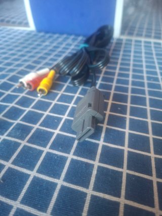 SUPERNINTENDO ORIGINAL CABLE AV TV RCA OFICIAL
