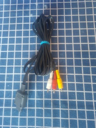SUPERNINTENDO ORIGINAL CABLE AV TV RCA OFICIAL