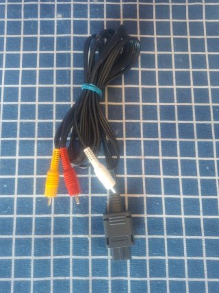 SUPERNINTENDO ORIGINAL CABLE AV TV RCA OFICIAL