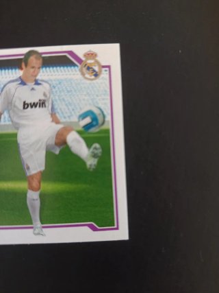 Cromo Arjen Robben Real Madrid Rookie