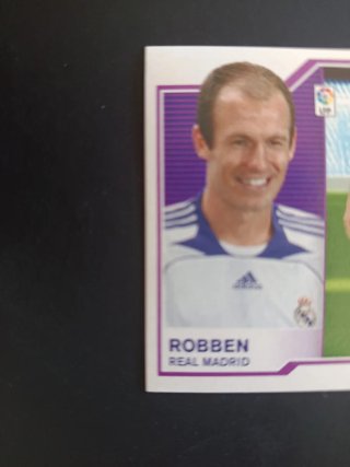 Cromo Arjen Robben Real Madrid Rookie