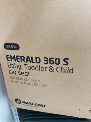 Silla Coche Maxi-Cosi Emerald 360 S Isofix